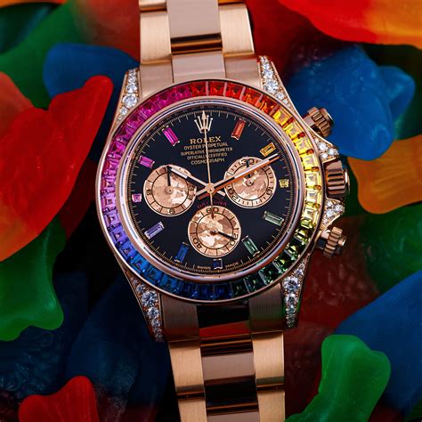 rolex daytona rainbow stockx|Rolex rainbow daytona review.